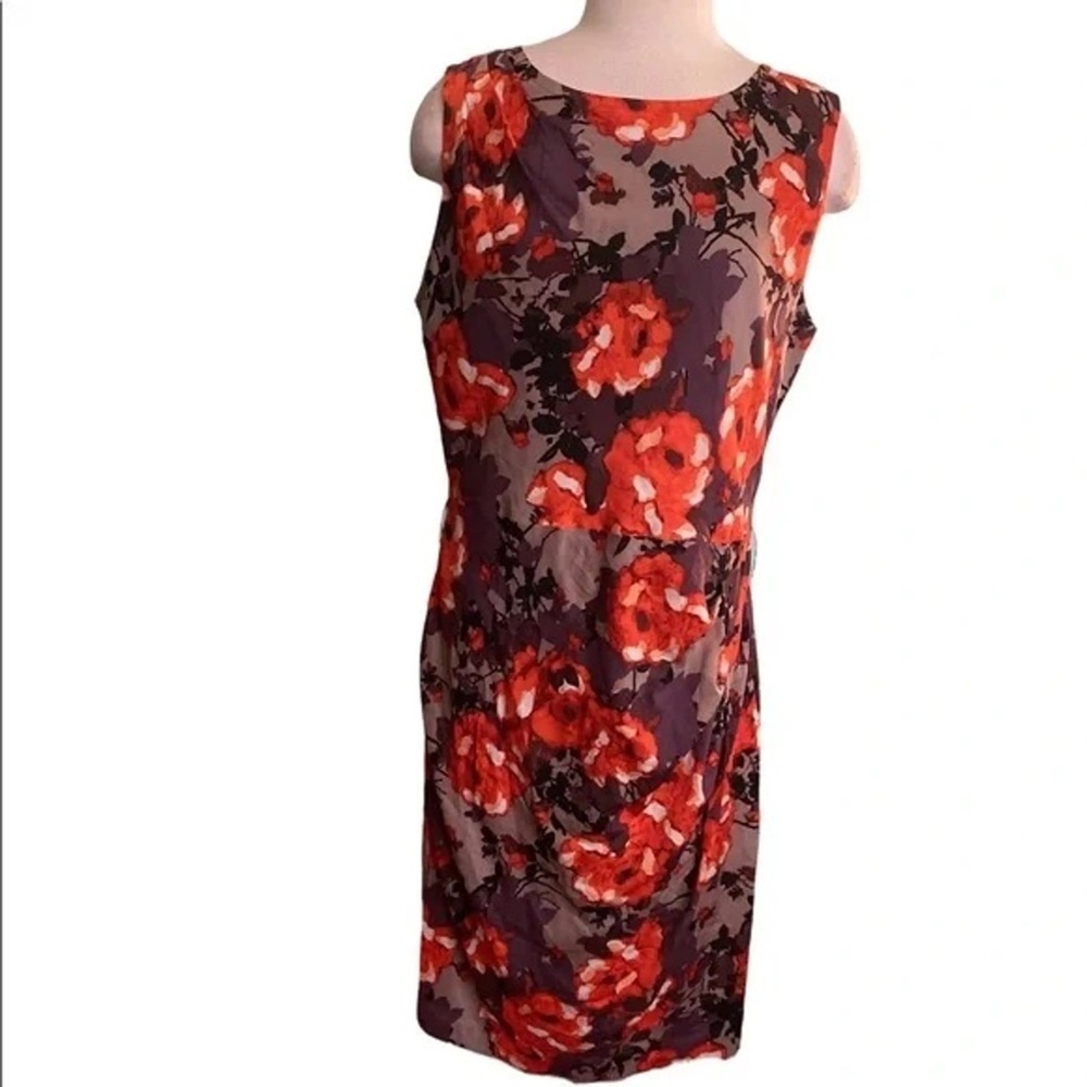 St. John Floral Silk Dress (17)